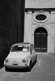 Fiat 500 v Sieně